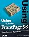 Books : Using Microsoft Frontpage 98 (Using)