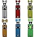 Enimay Combo Pack Suspenders & Bow Ties (Many Colors Available)