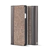 【iPhone 7 専用設計】Anker ToughShell Elite 手帳型 保護ケース (ブラウン)