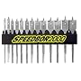 Irwin 88887 Speedbor 13 Piece 1/4-Inch to 1-Inch Spade Drill Bit Assortment with Rack