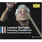 Stravinsky, Shostakovich: Bernstein's Complete Recordings on Deutsche Grammophon by  Paul Hudson, Dmitry Shostakovich, Igor Stravinsky, Leonard Bernstein, and English Bach Festival Percussion Ensemble 