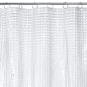 Cubitz Vinyl Shower Curtain - Clear
