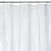 Cubitz Vinyl Shower Curtain - Clear