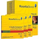 Rosetta Stone Version 3: English (UK) Level 1, 2 & 3 Set with Audio Companion