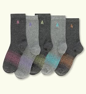 5 Pairs Of Older Boys' Autograph Cotton Rich Dot Socks