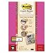 Post-it 8-1/2 by 12-Inch Craft Paper, Assorted Brights, 6-Sheet/Pack