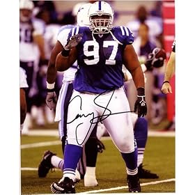 Corey Simon Indianapolis Colts - Celebrating - 8x10 Autographed Photograph