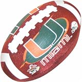 My Team Miami Hurricanes Squishy Microbead Mini Football Pillow