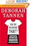 You're Wearing That?: Understanding Mothers and Daughters in Conversation