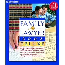 Family Lawyer 2002 Deluxe by Broderbund