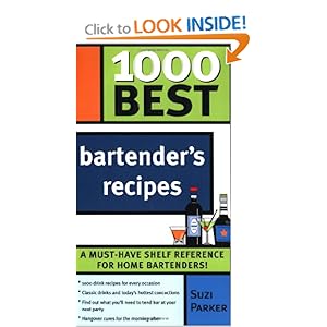 1000 Best Bartender Recipes - Suzi Parker