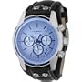 Fossil - CH2564 - Montre Homme - Quartz Analogique - Cadran Bleu - Bracelet Cuir Noir