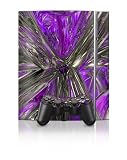 Playstation 3 Skins and Matching (Ps3) Controller Skin Ultraviolet Abstract