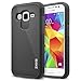 Galaxy Prevail LTE Case, Ranz Classic Black Hard Impact Dual Layer Shockproof Bumper Case for Samsung Galaxy Core Prime G360 / Samsung Galaxy Prevail LTE