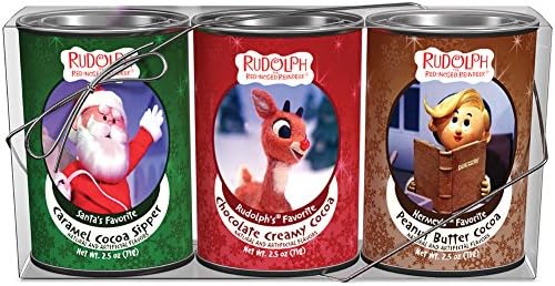 McSteven's Rudolph Holiday Cocoa Gift Set 2.5 oz (Assortment of 3)