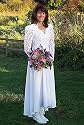 Lace Princess Neckline Wedding Dress
