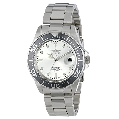 Invicta Men's INVICTA-14971 Pro Diver Analog Display Japanese Quartz Silver Watch