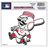 Cincinnati Reds Mascot 5x6 Cling Decal