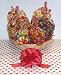 Scott's Cakes Large Steamy Lips Valentine Basket no Handle Heart Wrapping