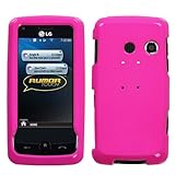 Neon Hot Pink Protector Case Phone Cover for LG Rumor Touch Sprint