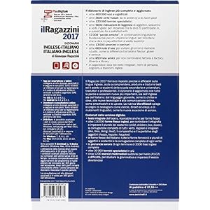 Il Ragazzini 2017. Dizionario inglese-italiano, italiano-inglese. Plus digitale. Con aggiornamento online. Con DVD-ROM