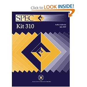 SPEC Kit 310: Author Addenda Karen Fischer