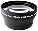 Zeikos ZE-2X72B 72mm 2X Telephoto Lens