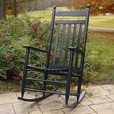 Adult Indoor/Outdoor Rocking Chair (RTA) Finish: Black