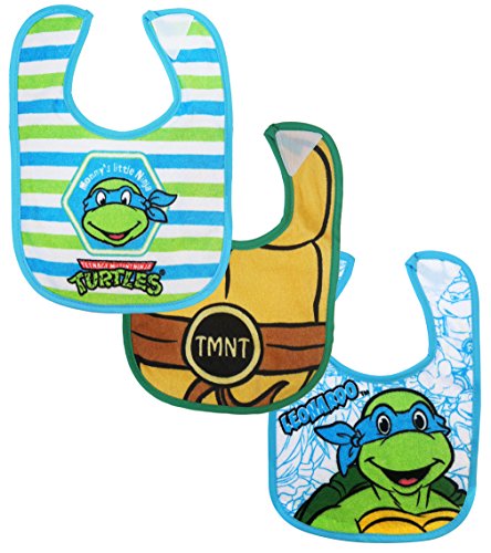 Nickelodeon 3 Piece Bib Set, Ninja Turtles