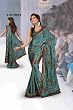 Aastha Fancy festival wear designer Georgette Sari with sequence work