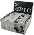Epic All Natural Meat Bar, 100% Natural, Chicken Sesame & BBQ, 1.5 ounce, 12 Count