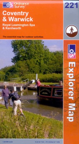 Coventry and Warwick, Royal Leamington Spa and Kenilworth (Explorer Maps) (OS Explorer Map)
