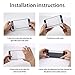 Pajuva iPhone 6S Screen Protector Tempered Glass Full Cover HD Anti Blue Light Protect Eyesight 4.7 inch (Anti Blue Light - Black)