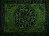 IMAGE OF Celtic Sarong - Green Circle Knot