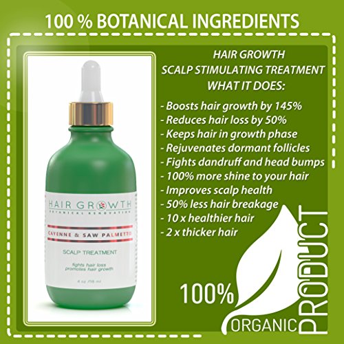 Hair Growth Botanical Renovation Antihair Loss Scalp Treatment Hair