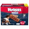 Huggies Little Movers Jean Diapers, Size 4, 60 Count