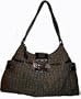 Women's Guess Purse Handbag Black G-Shine Large