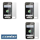Durable Clear Reusable LCD Screen Protector - 3 Packs for T-Mobile Samsung  ....