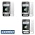 Durable Clear Reusable LCD Screen Protector - 3 Packs for T-Mobile Samsung Behold T919 Smartphone