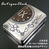 Zippo アンティーク・クロック（シルバー）アンティーク調ジッポー