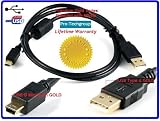 51HVuWg6Y9L. SL160  Pro Techgroup 1.5 ft ft Premium GOLD Grade USB2.0 A to Mini B 5 pin for Digital Camera camcorder, Cell phone, PDA, MP3, Sony PSP, all portable digital devices with Mini B 5 pin