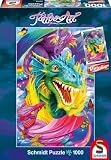 Schmidt Spiele 59054 - Matallic Tatoo / Drachen, 1000 Teile