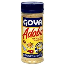 Goya Adobo sin Pimiento (without Pepper), 8-Ounce Units (Pack of 6)