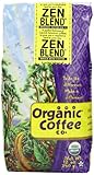 The Organic Coffee Co. Whole Bean, Zen Blend, 12 Ounce (Pack of 2)