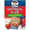 Quaker Oatmeal To Go Apples & Cinnamon Squares, 6-Count Boxes (Pack of 6)