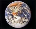 Nasa Photo Earth From Space Shuttle Art Poster Print - 20" X 16"