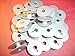 (Ship from USA) 100 Pcs M SIZE Large ALUMINUM BOBBINS For Consew / Juki *PLKHG484UY5442