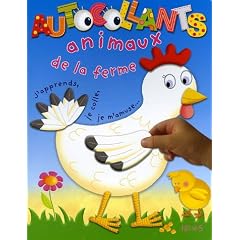Animaux de la ferme : Autocollants