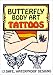 Butterfly Body Art Tattoos (Temporary Tattoos)