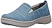 Dansko Women's Belle Blue Textured Canvas Fashion Sneaker